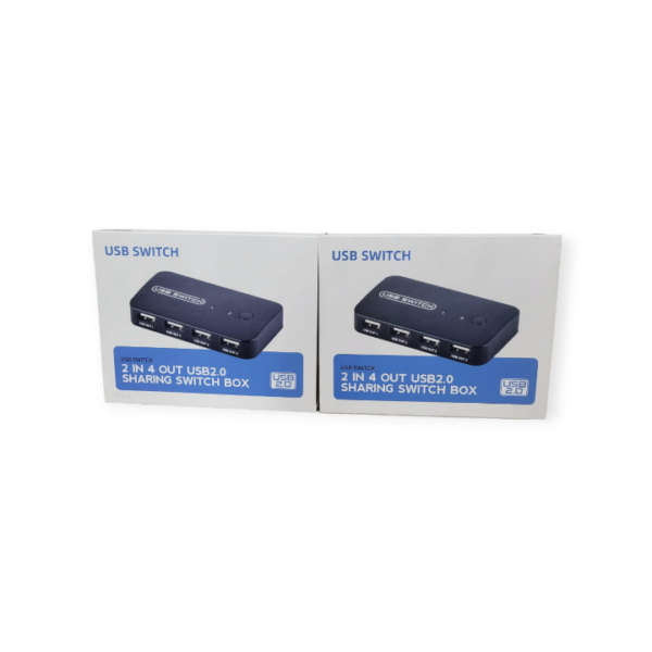 Usb 2.0 Kvm Switch 2 Inputs 4 Outputs