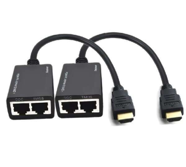 Hdmi To 2-Way Rj45 Converter