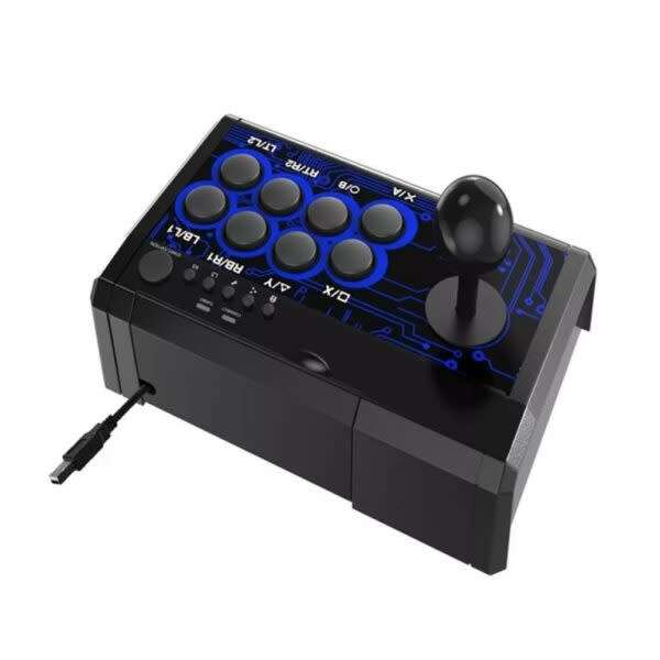 Retro Arcade Station 7-in-1 Wired Game Joystick