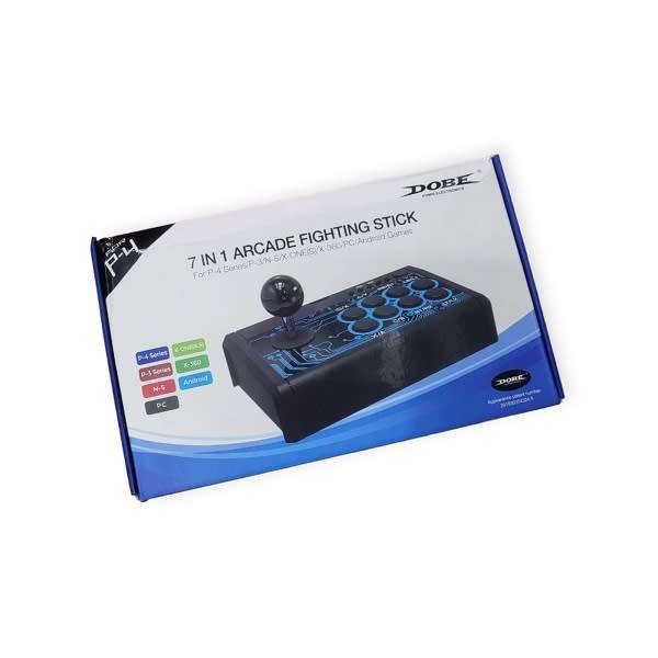 Retro Arcade Station 7-in-1 Wired Game Joystick