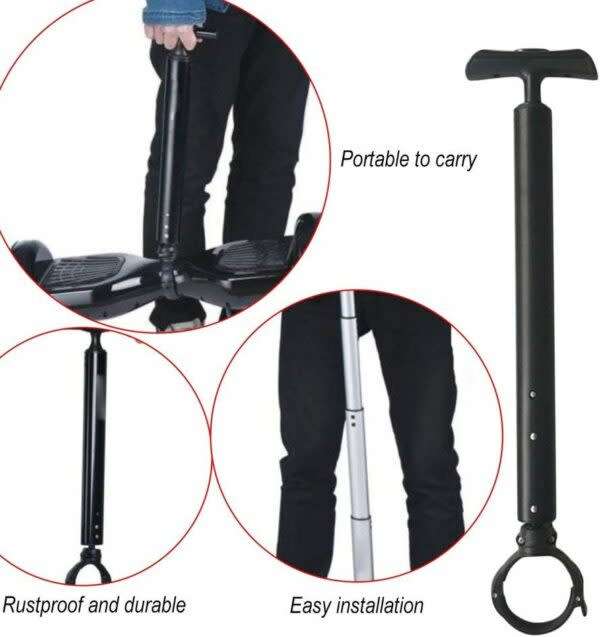 Universal Motorcycle Balanced Telescopic Armrest Extension Rod