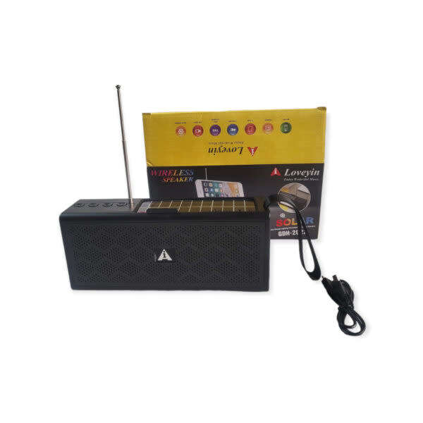 Loveyin Wireless Solar Music Speaker With Light