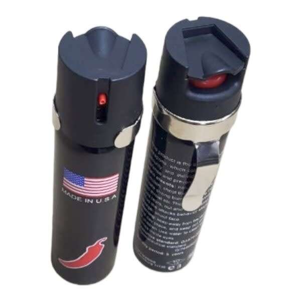 Tear Gas Pepper Spray 110ml With Metal Belt Clip
