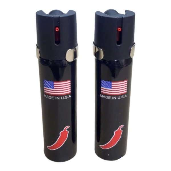 Tear Gas Pepper Spray 110ml With Metal Belt Clip