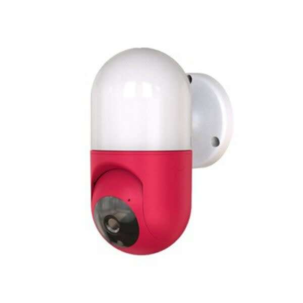 Smart Wall Lamp Night Vision Wireless Wifi Camera With Icam 365 App