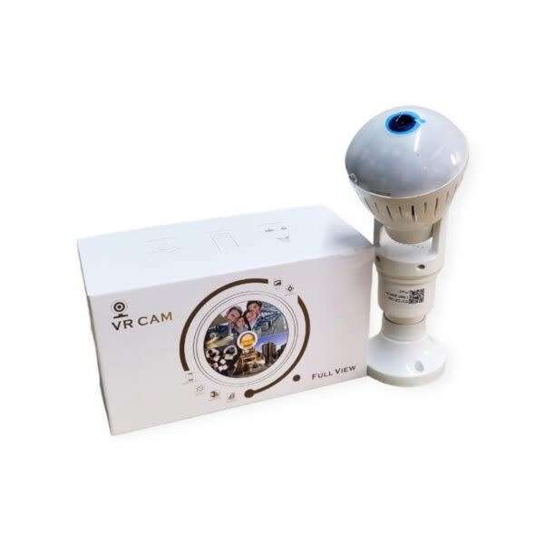 V16 Fisheye E27 Bulb Panorama Wifi Camera V380 Pro App Bulb