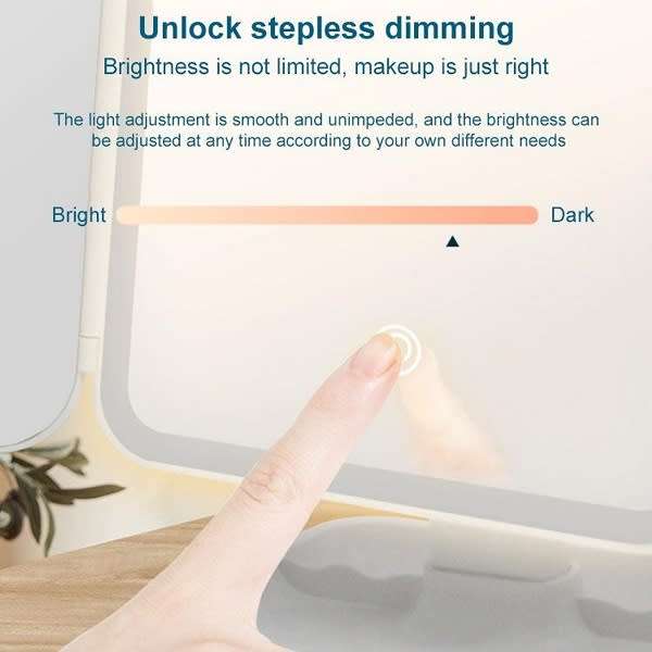 Rechargeable 76 Led Vanity Mirror Three Light Mode