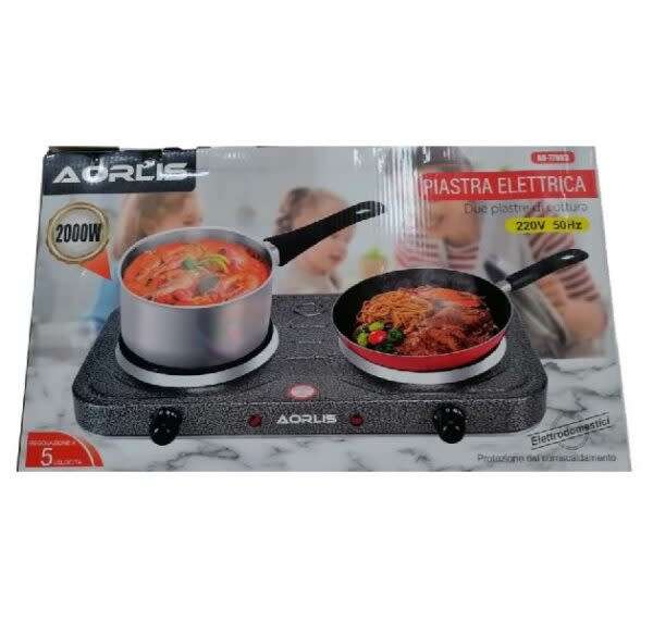 Two Plate Electric Heating Furnace 2000W