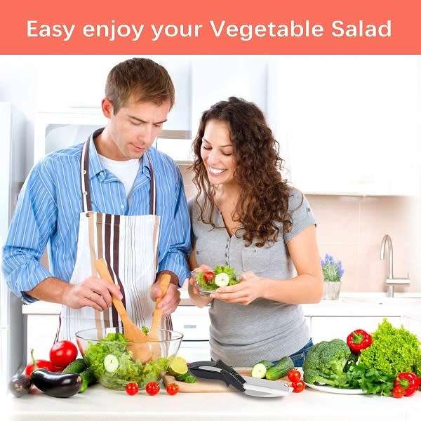 Built-In Cutting Board Kitchen Scissors