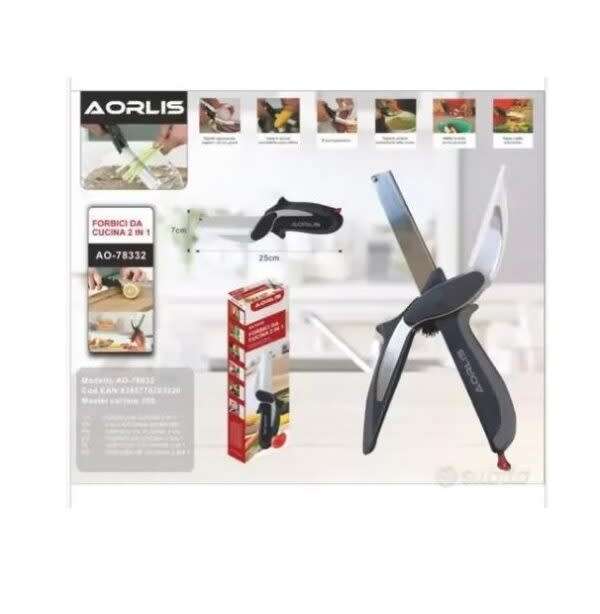 Built-In Cutting Board Kitchen Scissors