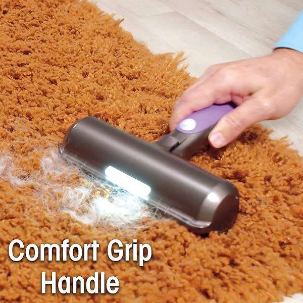 Battery Powered Ultrasonic Pet Hair Removal Roller