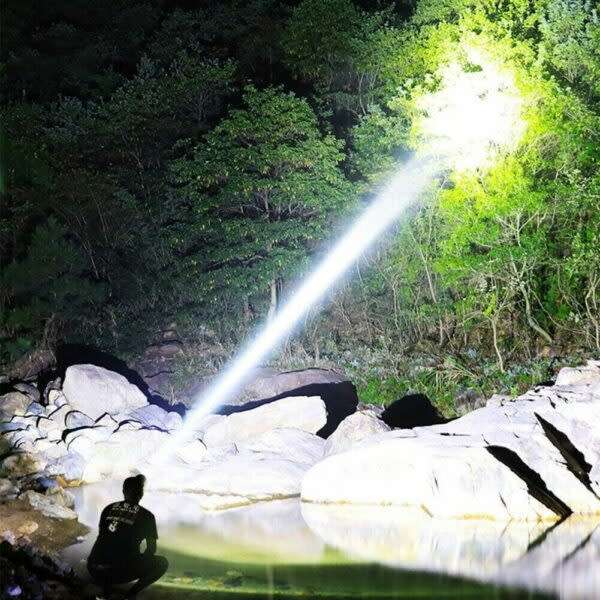 Rechargeable 3W Led+Cob High Brightness Headlight