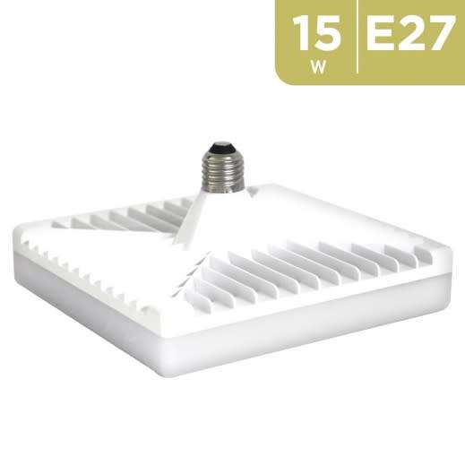 15W E27 Led Square Light 15W 60 Degree Rotation
