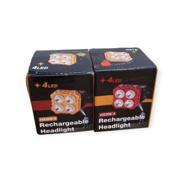 Rechargeable 4 Led Headlamp