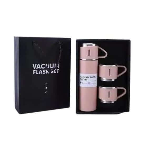 Stainless Steel Double-Layer Thermos Bottle 500ml