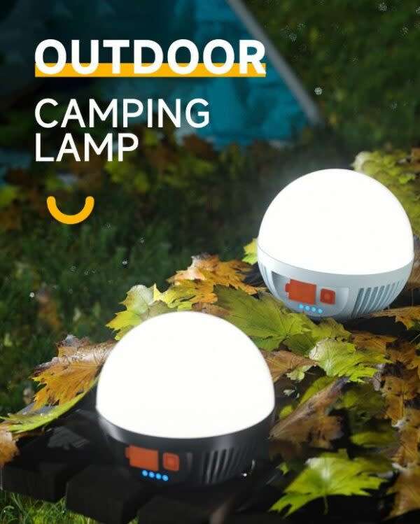 Rechargeable Solar Camping Light