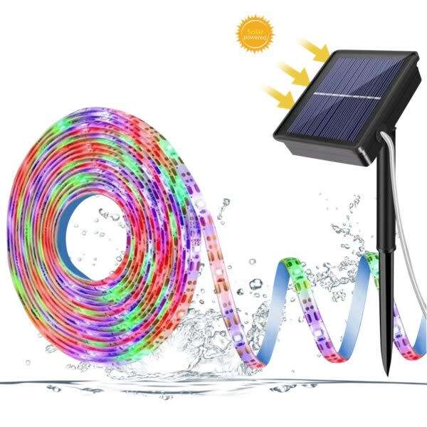 Rgb Solar Light Strip 5M