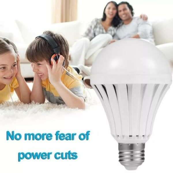 9W Led Intelligent E27 Rechargeable Bulb