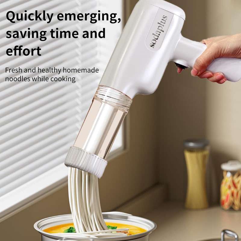 Noodle Maker Portable Electric Noodle Maker Fully Automatic Household Wireless Noodle Maker Handheld