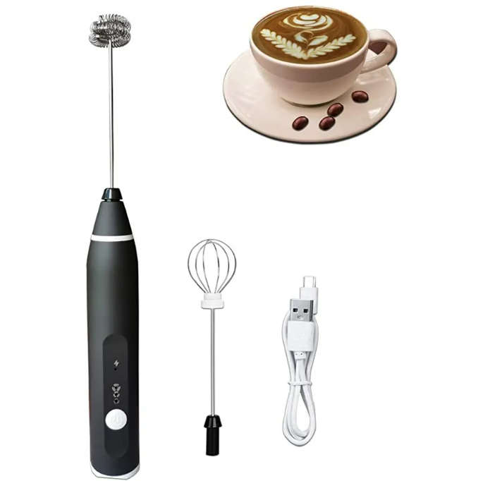 Electric Hand Mixer With 3 Speed Adjustable And USB Rechargeable