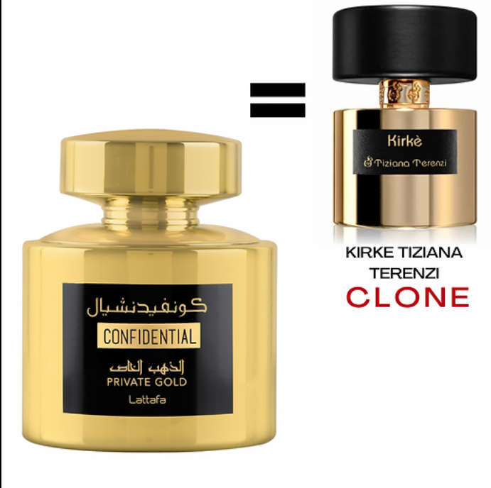 Confidential Private Gold Lattafa Perfumes 100ml Unisex - Original