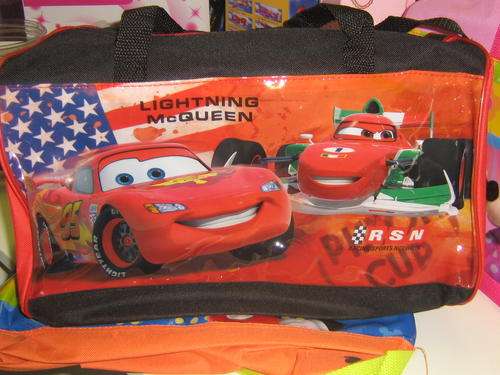 Cars Mqueen sports Bag - Great Birthday Gift this will make!