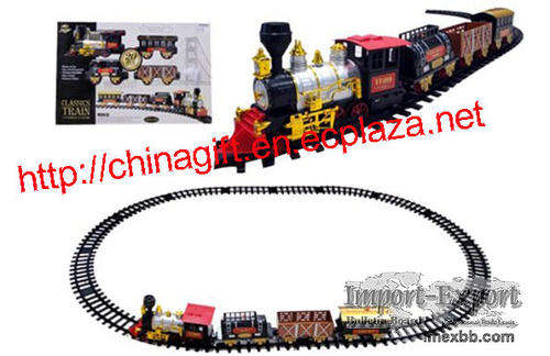 LARGE SET! Classic Train The locomotive with Sound and lights - COOL gift idea