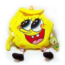 LARGE Spongebob Back Bag - Lovely Gift! R1 no Reserve Auction!
