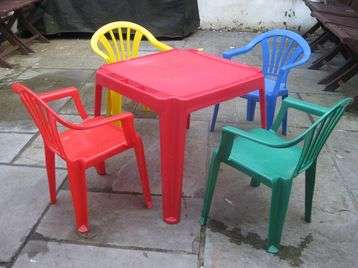 Brand New plastic children chairs   -R1 No Reserve - Great Gift!