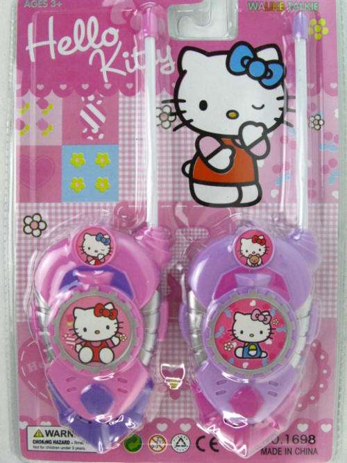 ONLY few left! Brand NEW Hello Kitty walkie talkies GREAT gift! on Auction