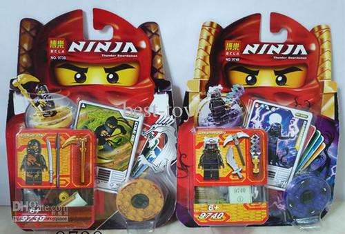 Ninja spinners Lego compatible! 100% lego compatible