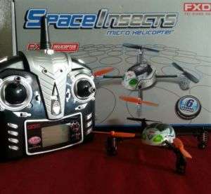 6 Channel Space Insect Micro Helicopter - 6 Channel Remote control Helicopter - Great Gift