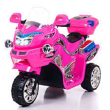 Police Battery operated ride on BIKE - Just in time for a Great Christmas Gift!!!