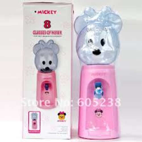 8 Glass Drinking Water dispenser Minnie Mouse - R1 No Reserve auction
