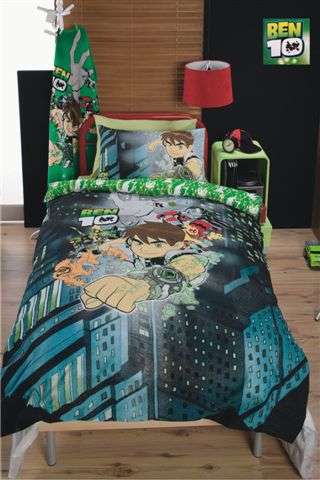 BEN 10 SINGLE BED SET SET ON AUCTION - ULTIMATE Christmas gift ever!!!