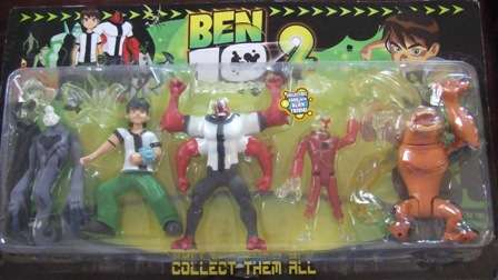 Ben 10 figures - Limited Stock Brand NEW Ben 10 (5 figures) R1 NO RESERVE