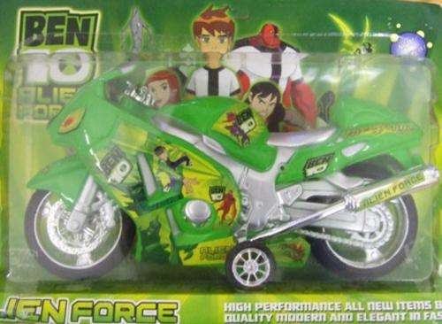 Brand NEW ben 10 Allien Force Bike Toy - R1 NO Reserve Auction