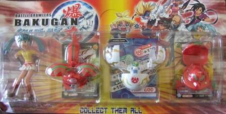 Bakugan Brawler and figre set (Medium Brawlers), R1 no Reserve