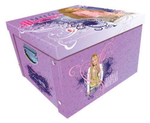 Brand NEW Hannah Montana Colpasable toy / storage box - R1 NO Reserve Auction