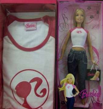 Barbie by Mattel with FREE Barbie T-shirt ! - R1 NO Reserve!