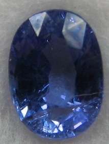 BEAUTIFUL SI  .65CT TANZANITE OVAL CUT -R1 NO RESERVE