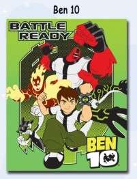 Winter around the corner NEW ben 10 Polar fleece throws - Don't snuggle up this winter without one!