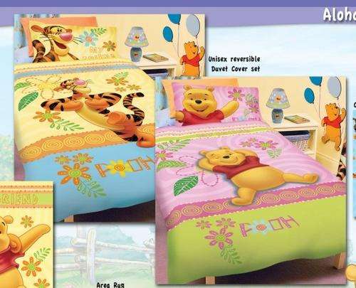 Winnie the Pooh Reversable - Single bed Duvet cover and Pillow slip - R1 No RESERVE