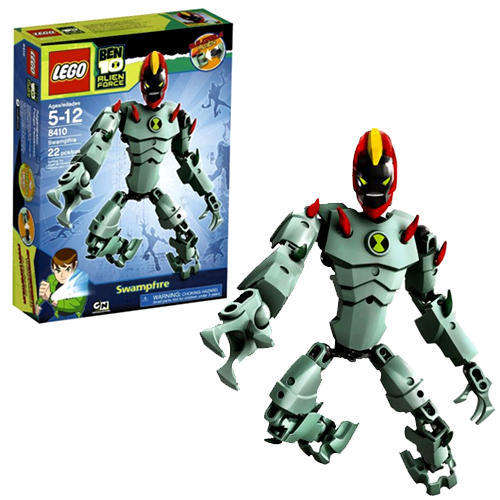 Brand NEW official cartoon Network LEGO - Ben 10, Swampfire - R1 NO Reserve Auction