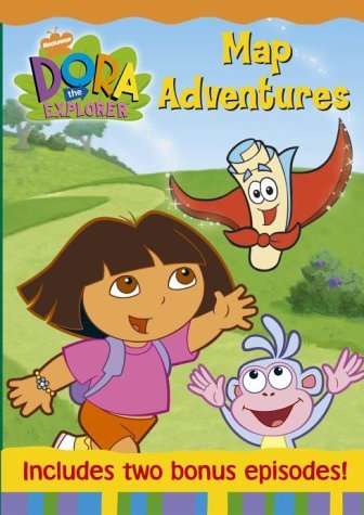DVD - Dora's Adventure Maps, R1 NO reserve auction