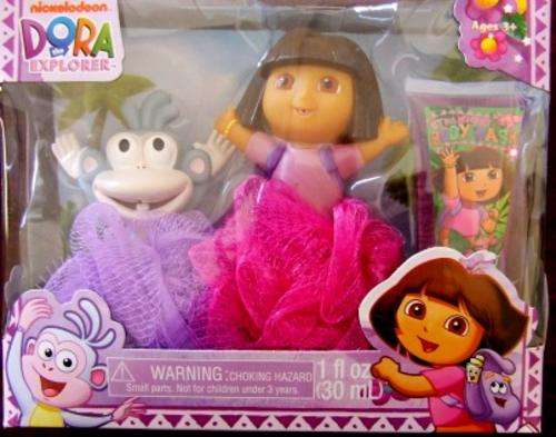 ONLY A FEW LEFT, DORA THE EXPLORER BATH GIFT SET - R1 no reserve auction