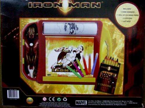 Brand NEW IRON MAN MEGA Doodle Desk from MARVEL on R1 No RESERVE