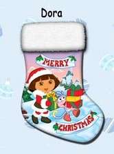 Brand NEW DORA Christmas stocking and SURPRISE TOY on R1 No RESERVE