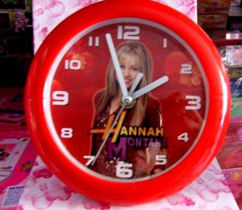 Hannah Montana Wall CLOCK - R1 No Reserve - Great Gift!