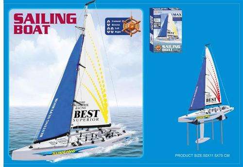 Huge - COOL!!! Remote Control Sailing Boat -  R1 NO Reserve Auction - Lovely Gift!!!